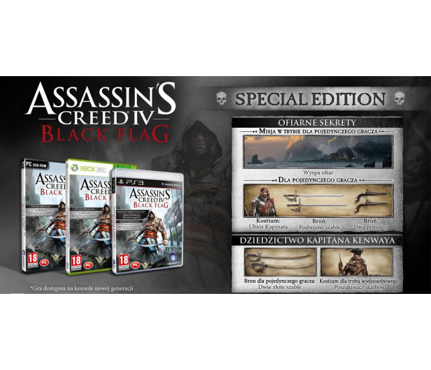 Ubisoft ASSASSINS CREED 4 special edition PS4 - 1395676 - zdjęcie 2